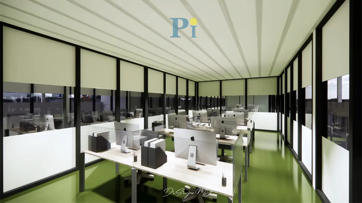 Laboratory at the Maharaja Institute of Technology pre-university campus